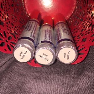 LipSense Gloss: Pink Glitter Gloss